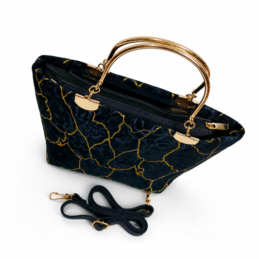 Velvet Marble Tote Bag Bagz Gallery